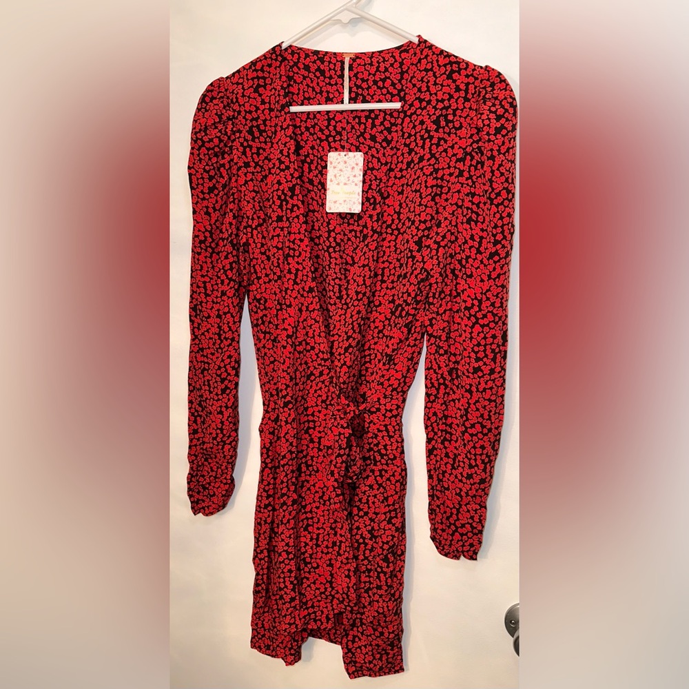 NWT Free People | Kinsley Wrap Dress Size 6